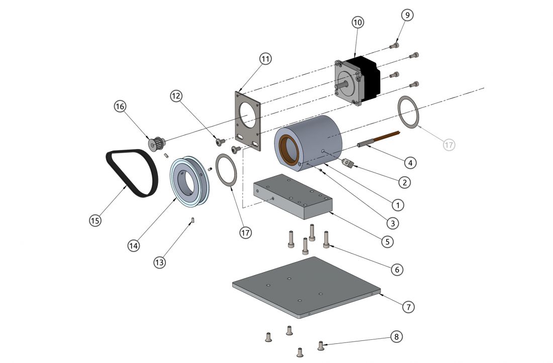 OSZ spare parts variants