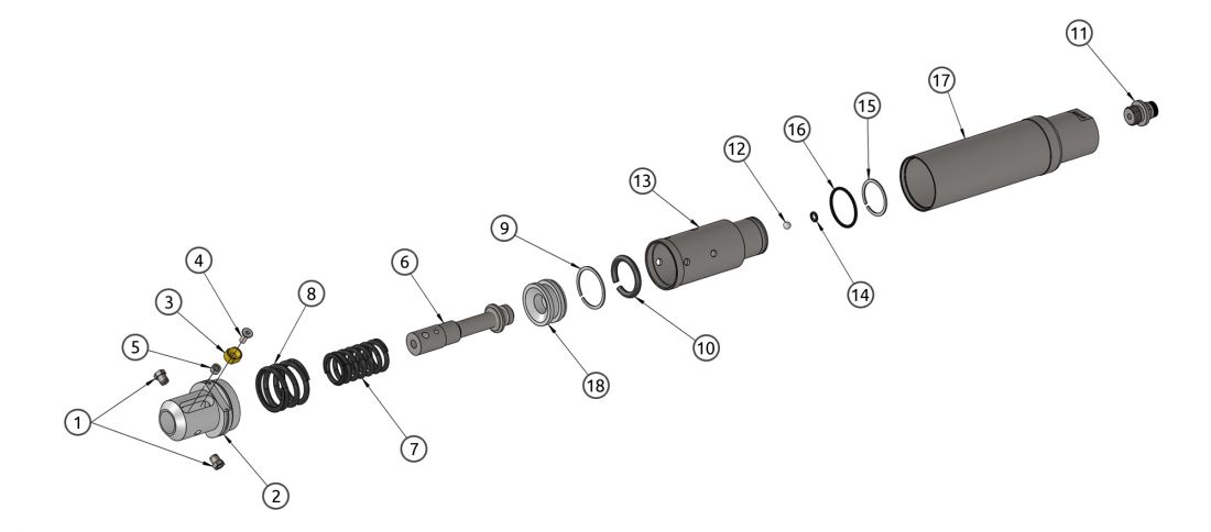 OSZ spare parts drive