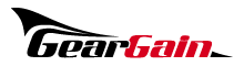 Logo Geargain concept, print & web